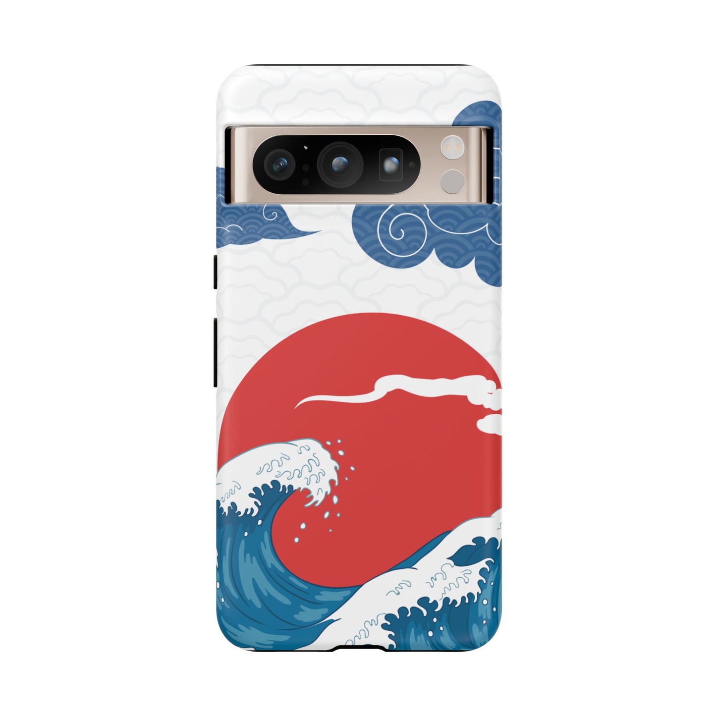Japanese Wave Phone Case - Tough & Stylish Protection