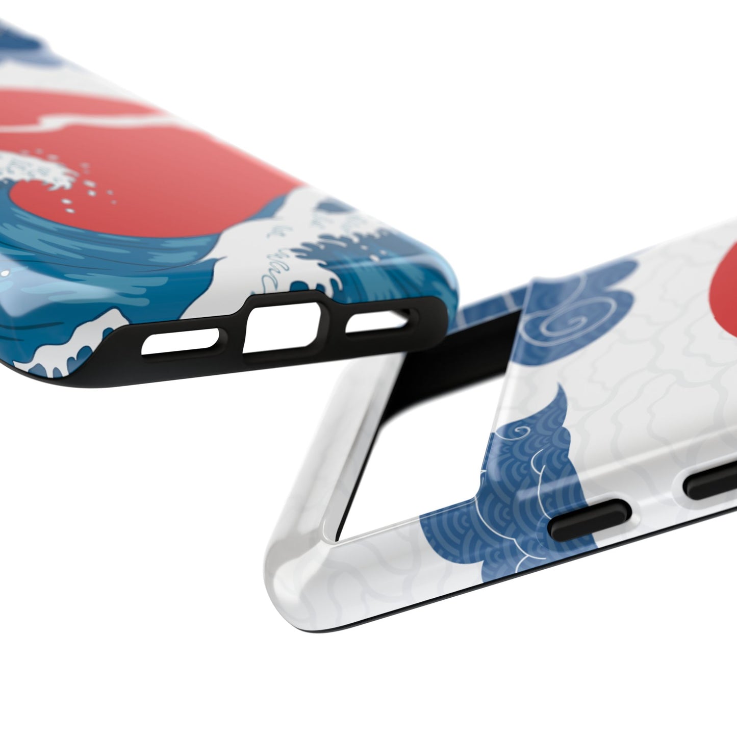 Japanese Wave Phone Case - Tough & Stylish Protection