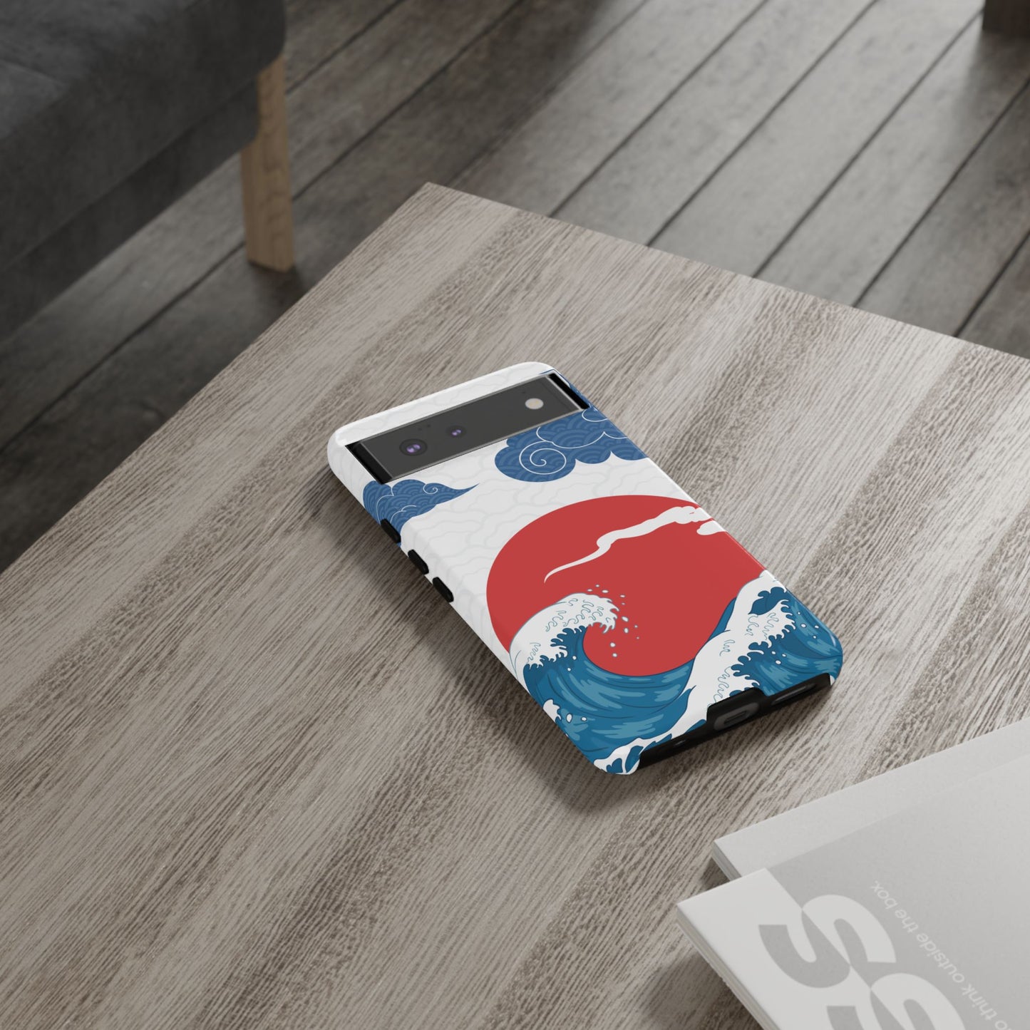 Japanese Wave Phone Case - Tough & Stylish Protection