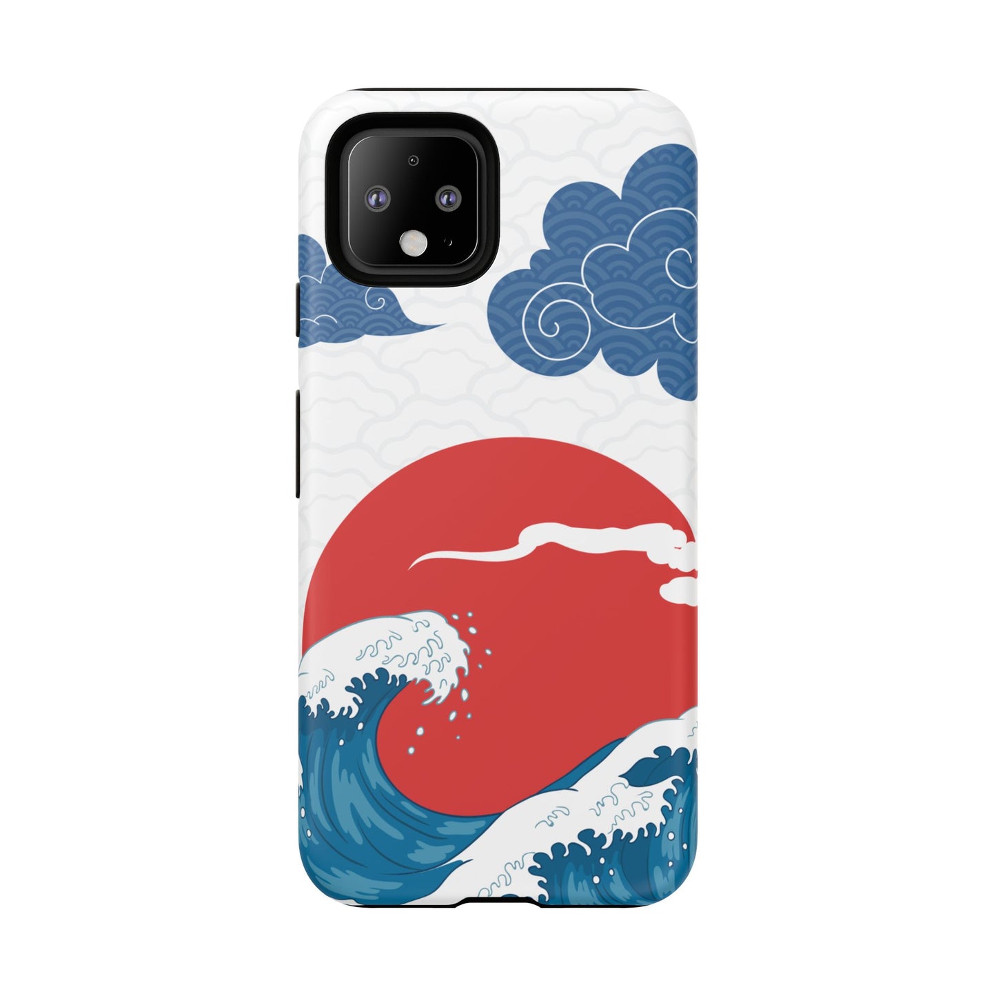 Japanese Wave Phone Case - Tough & Stylish Protection