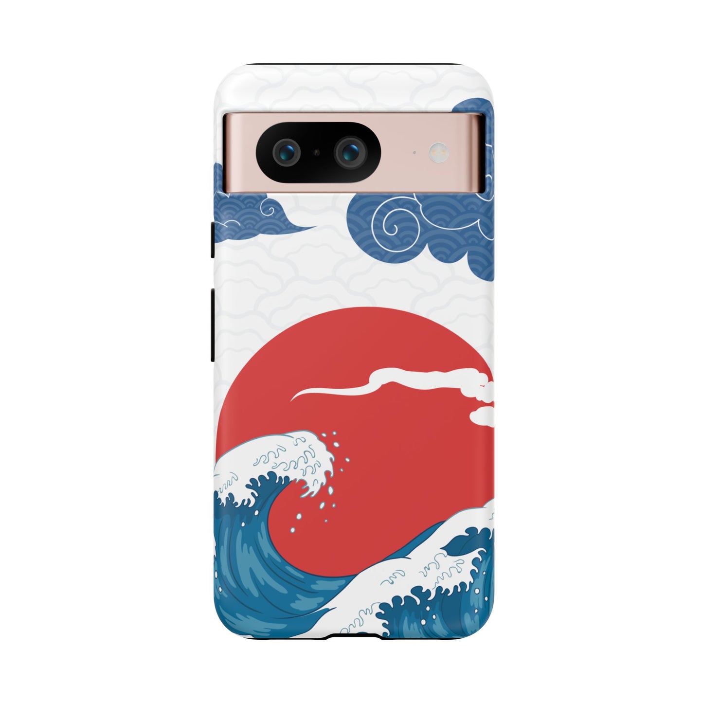 Japanese Wave Phone Case - Tough & Stylish Protection