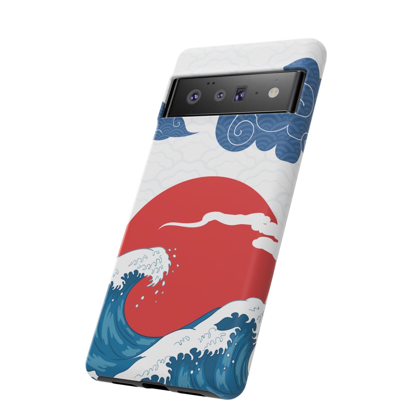 Japanese Wave Phone Case - Tough & Stylish Protection