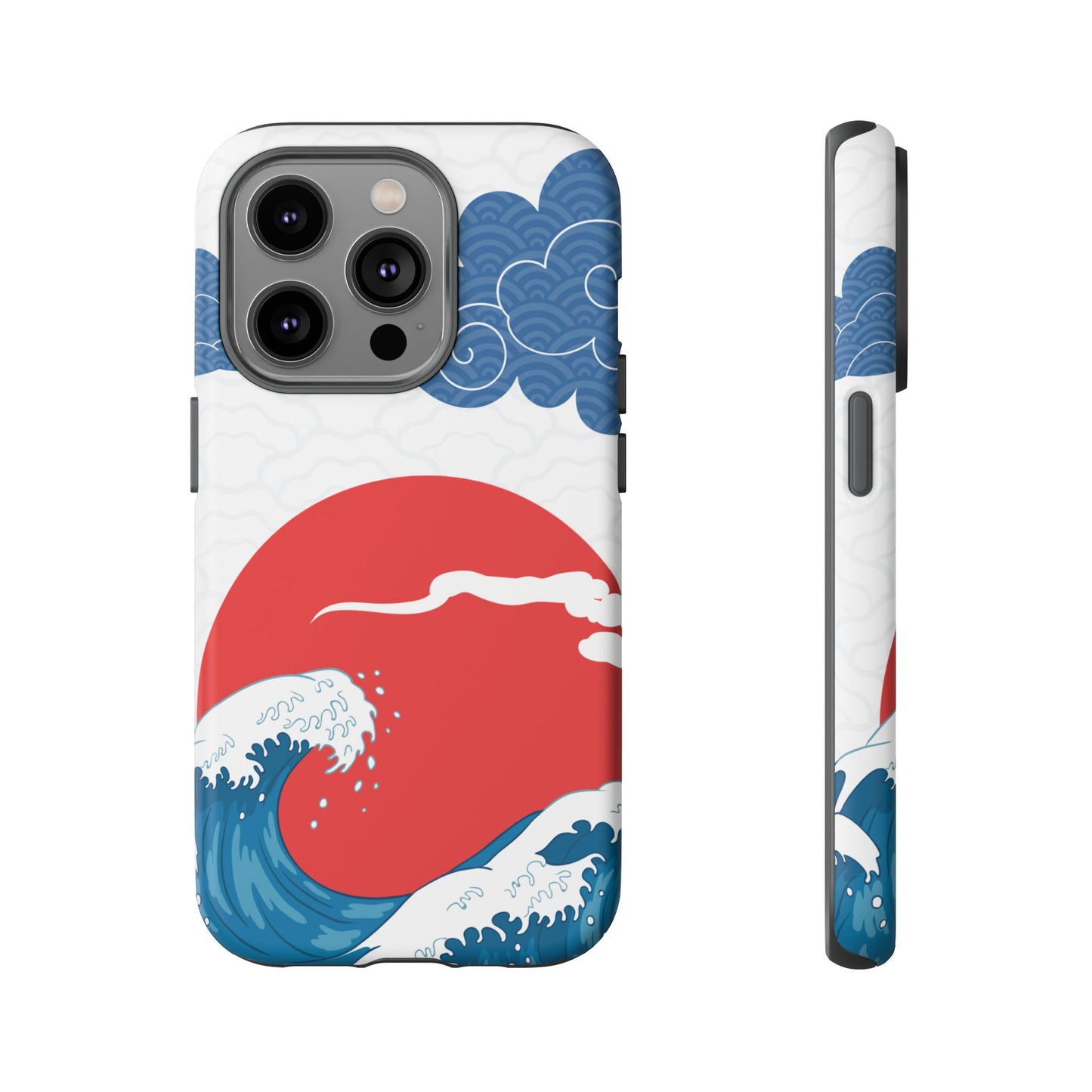 Japanese Wave Phone Case - Tough & Stylish Protection