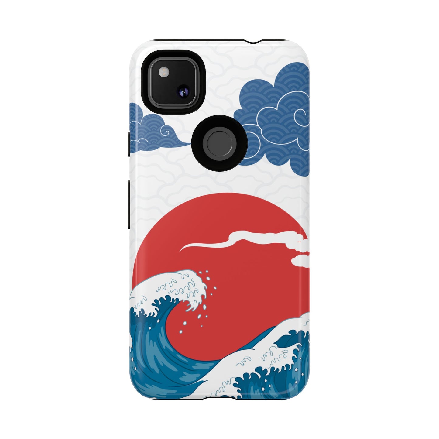 Japanese Wave Phone Case - Tough & Stylish Protection