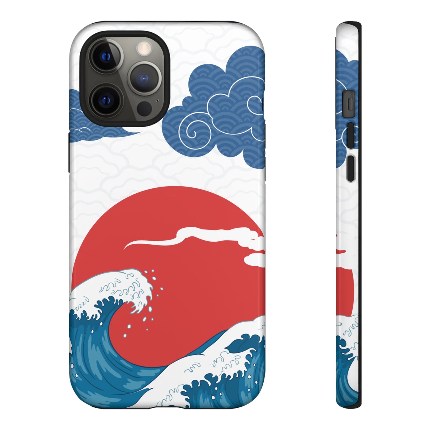 Japanese Wave Phone Case - Tough & Stylish Protection