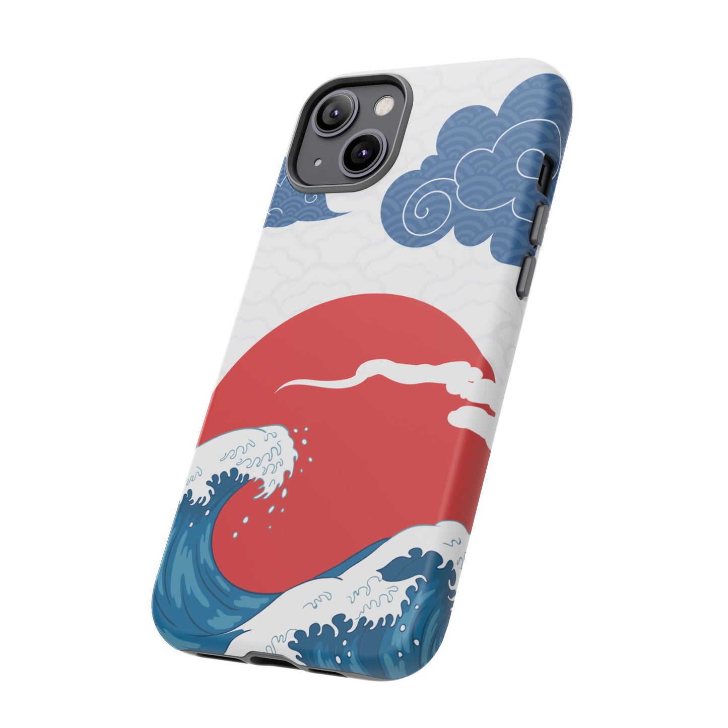 Japanese Wave Phone Case - Tough & Stylish Protection