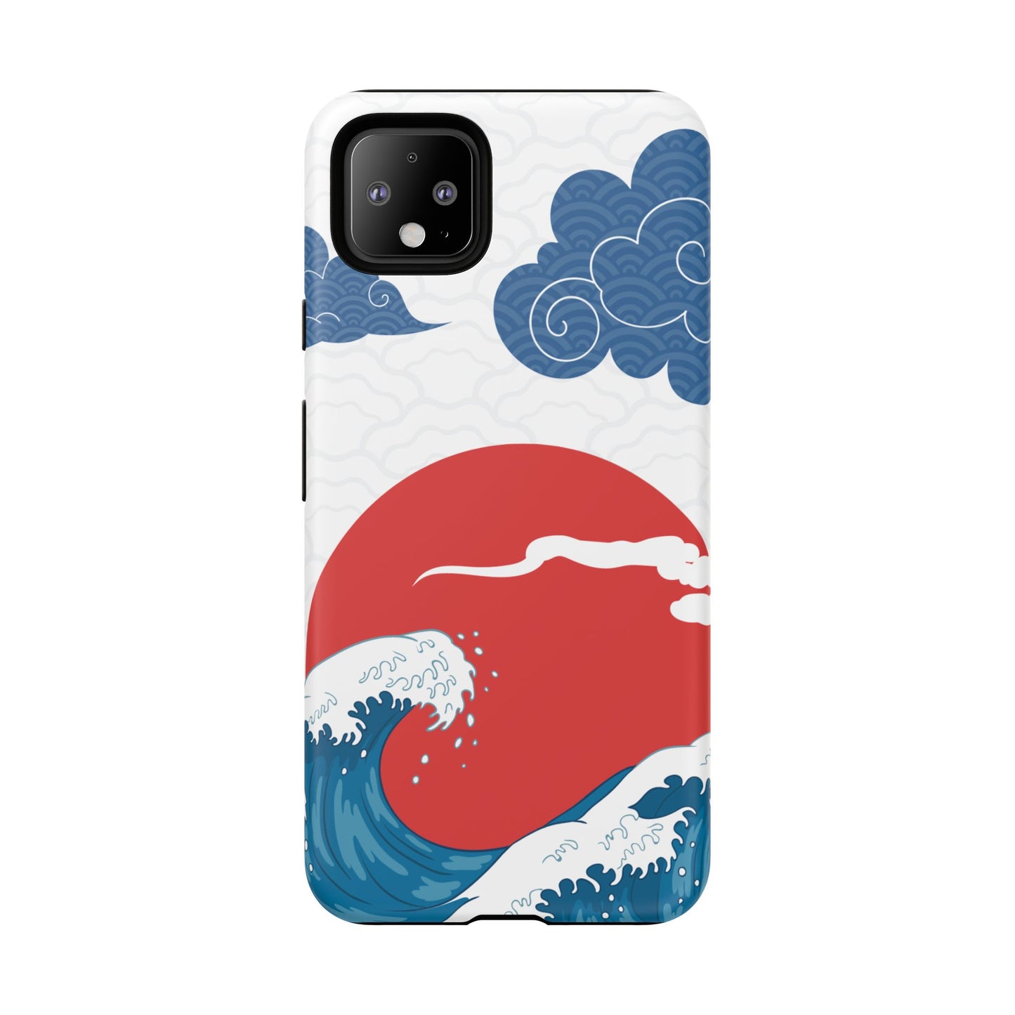 Japanese Wave Phone Case - Tough & Stylish Protection