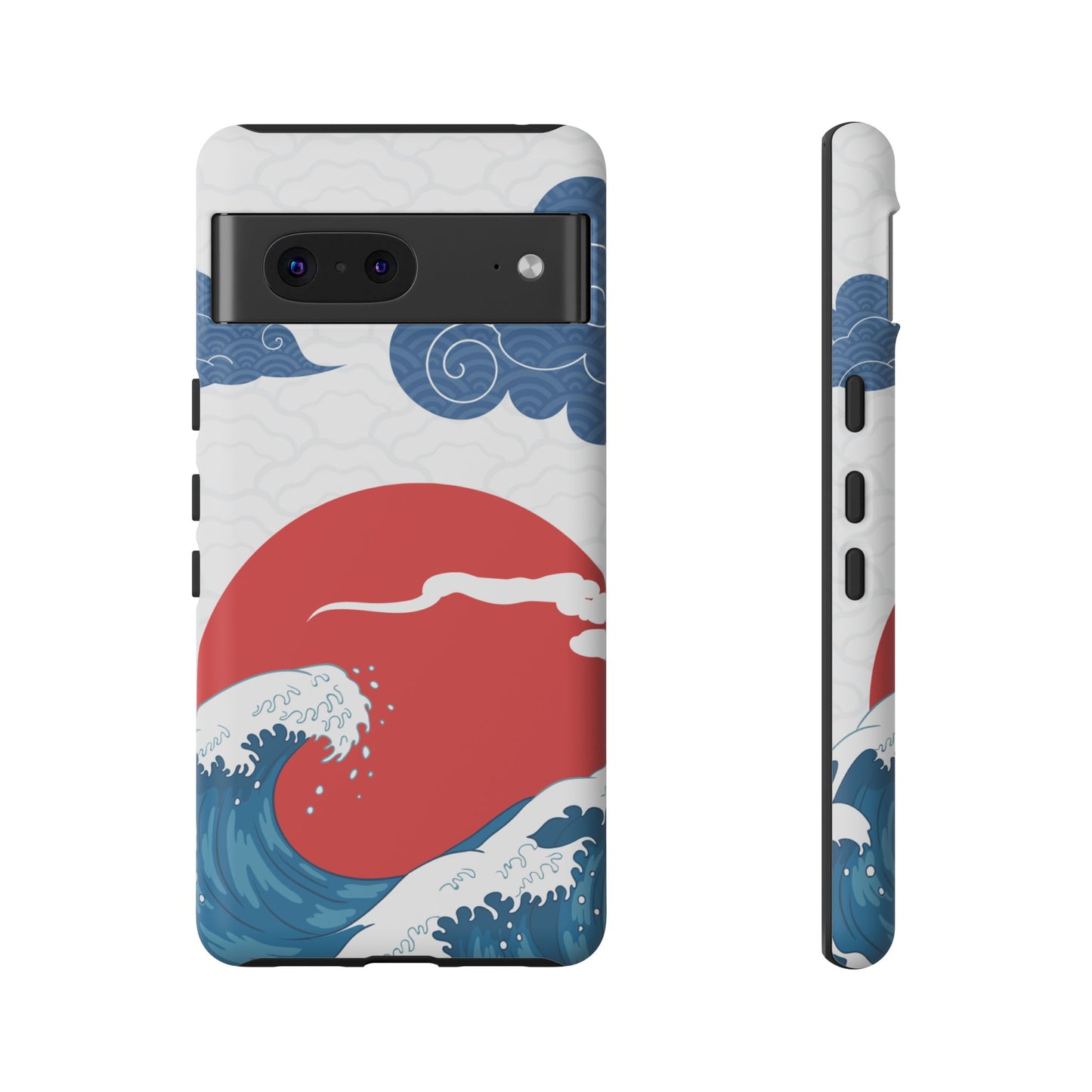 Japanese Wave Phone Case - Tough & Stylish Protection