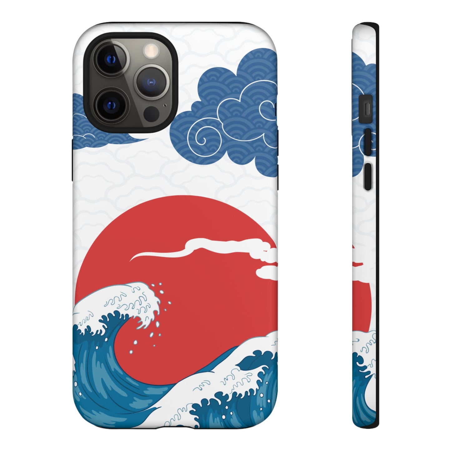 Japanese Wave Phone Case - Tough & Stylish Protection