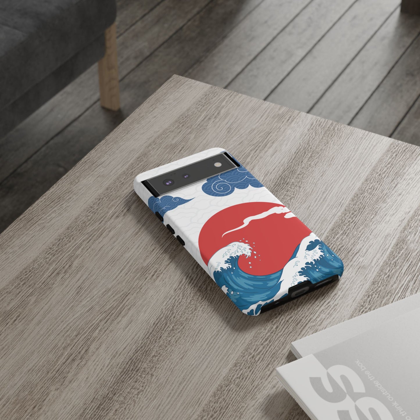 Japanese Wave Phone Case - Tough & Stylish Protection