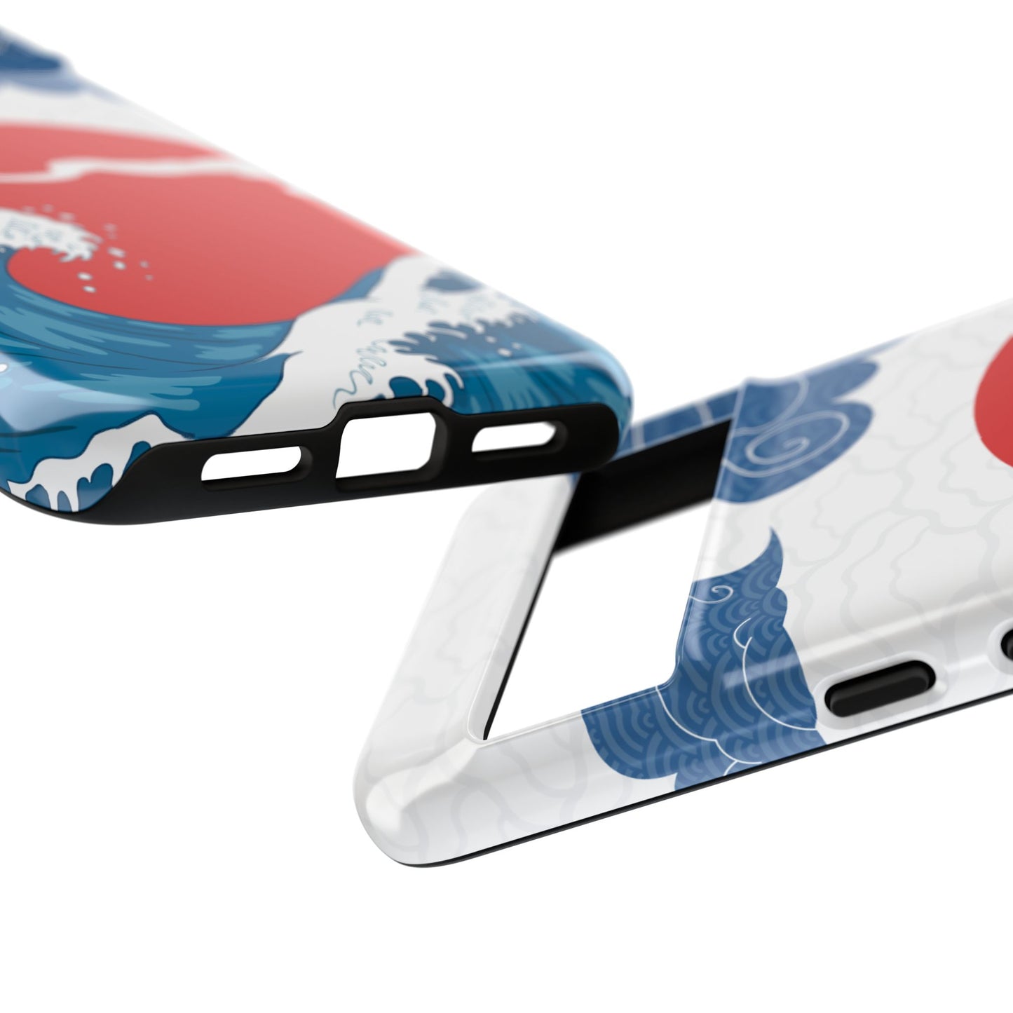 Japanese Wave Phone Case - Tough & Stylish Protection