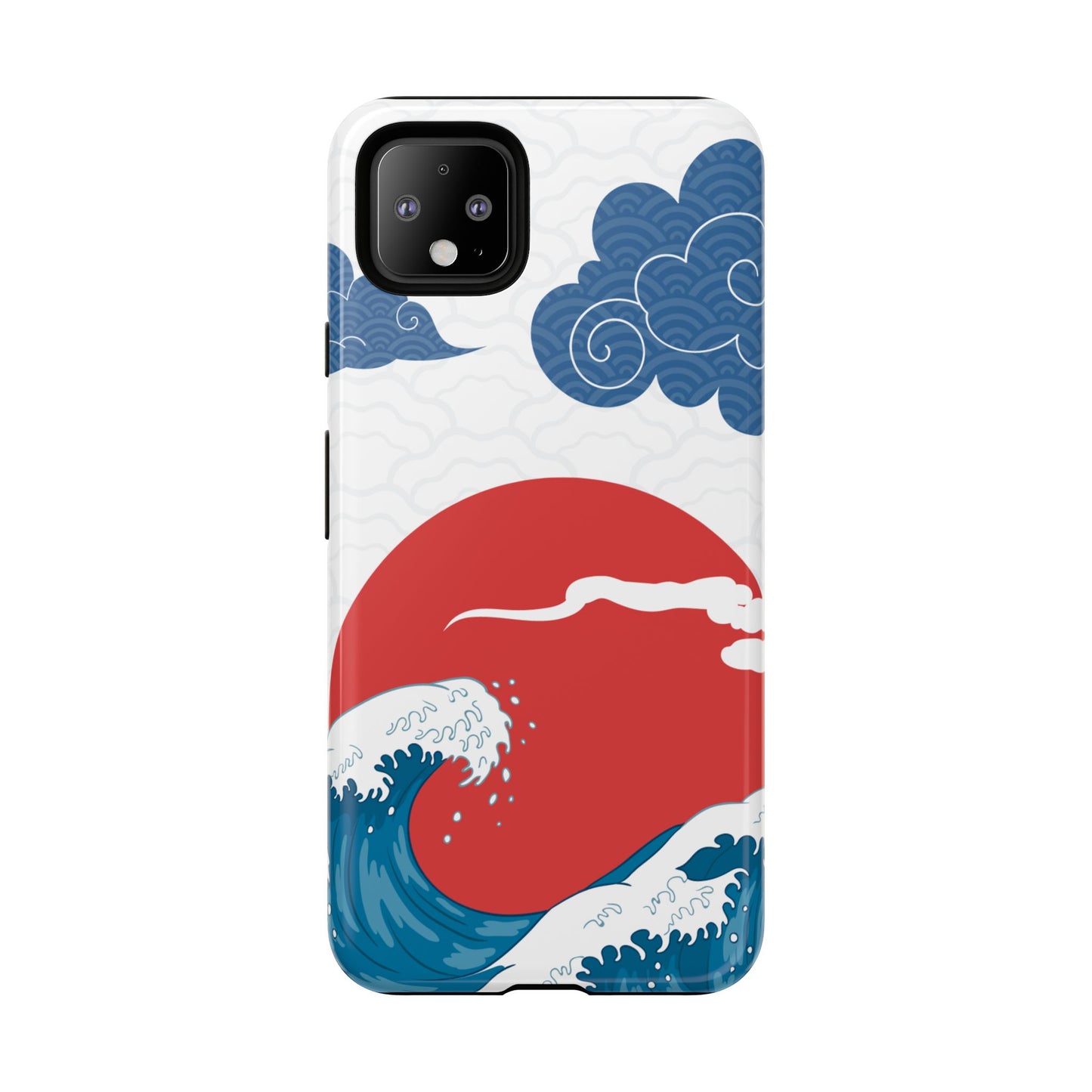Japanese Wave Phone Case - Tough & Stylish Protection