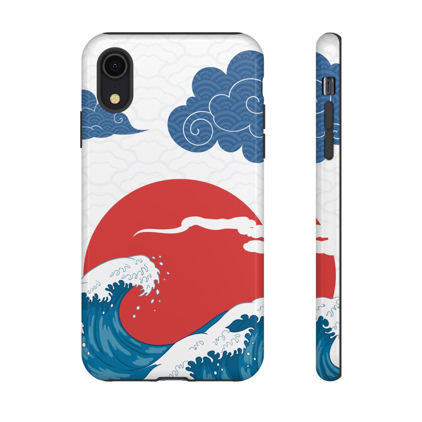 Japanese Wave Phone Case - Tough & Stylish Protection
