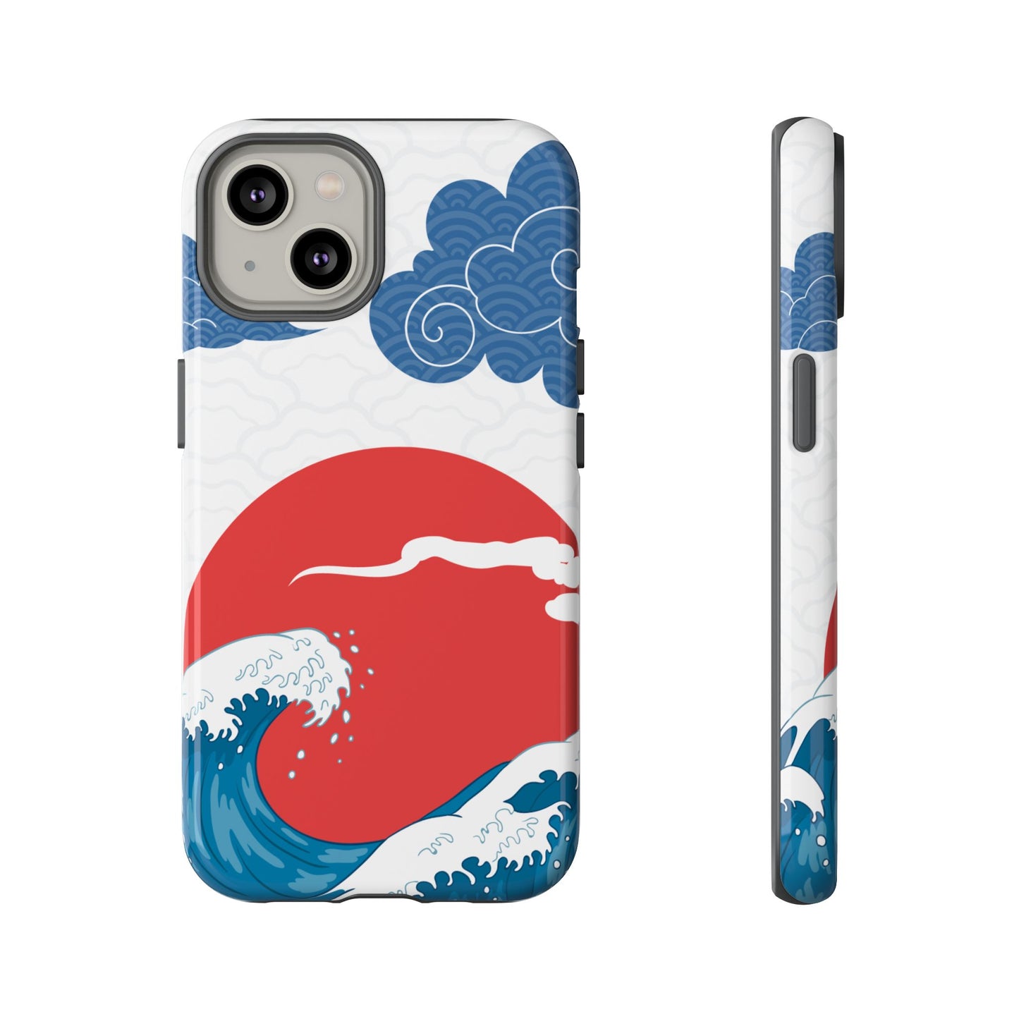 Japanese Wave Phone Case - Tough & Stylish Protection