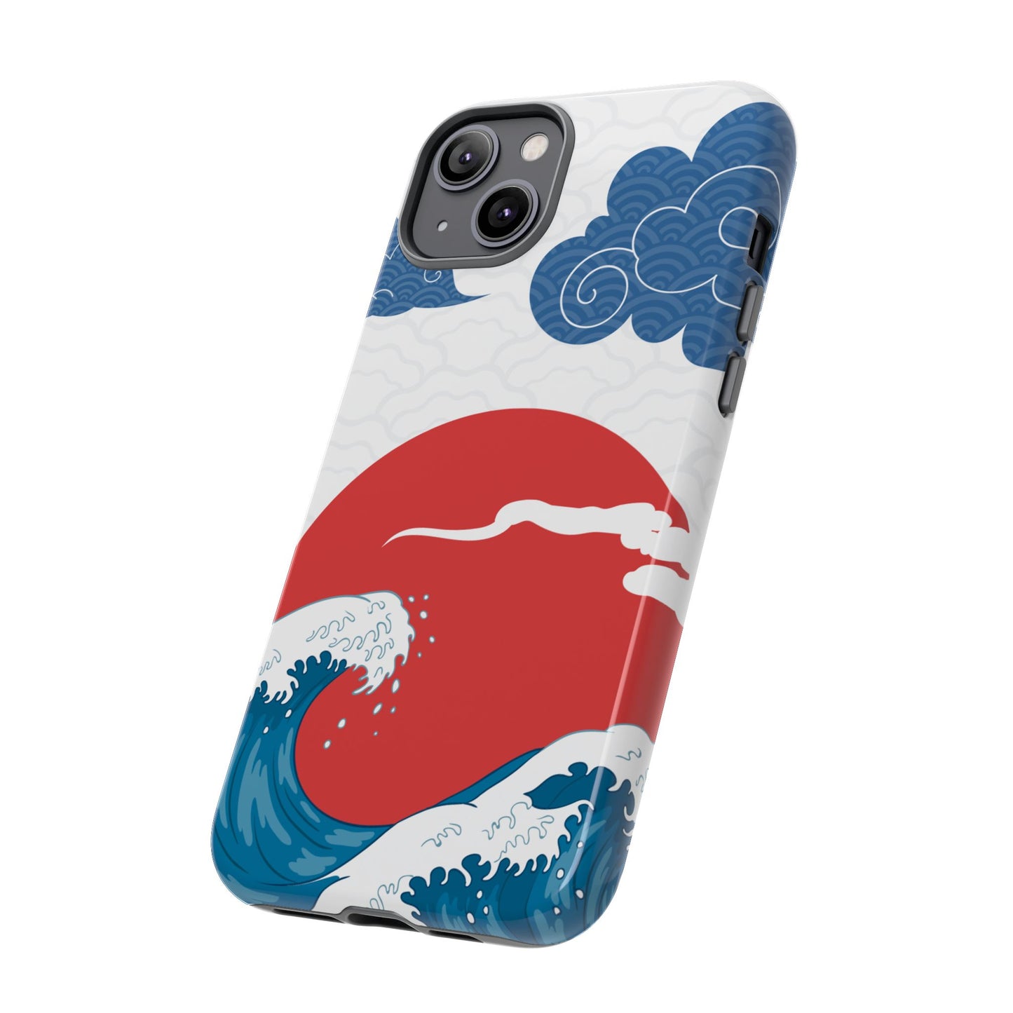 Japanese Wave Phone Case - Tough & Stylish Protection