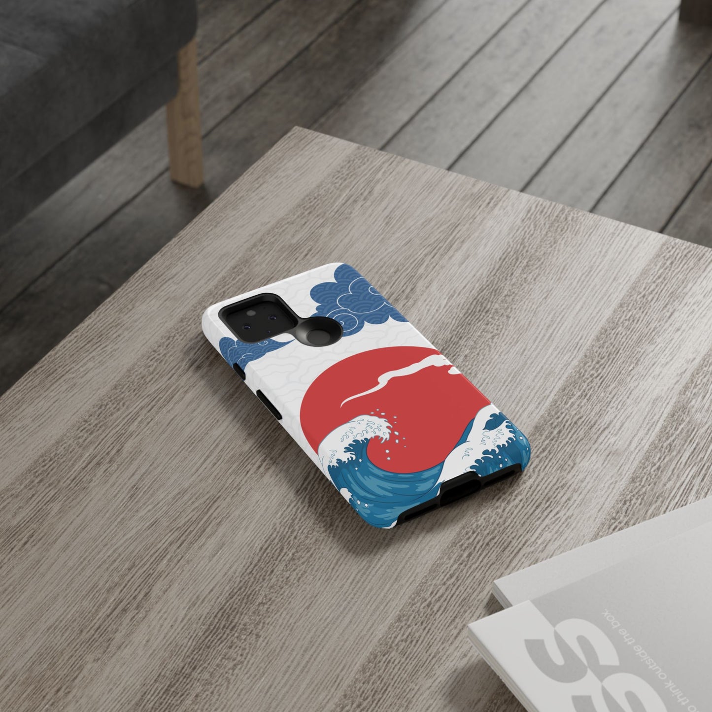 Japanese Wave Phone Case - Tough & Stylish Protection