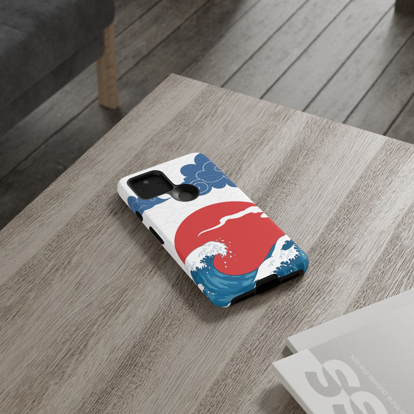 Japanese Wave Phone Case - Tough & Stylish Protection