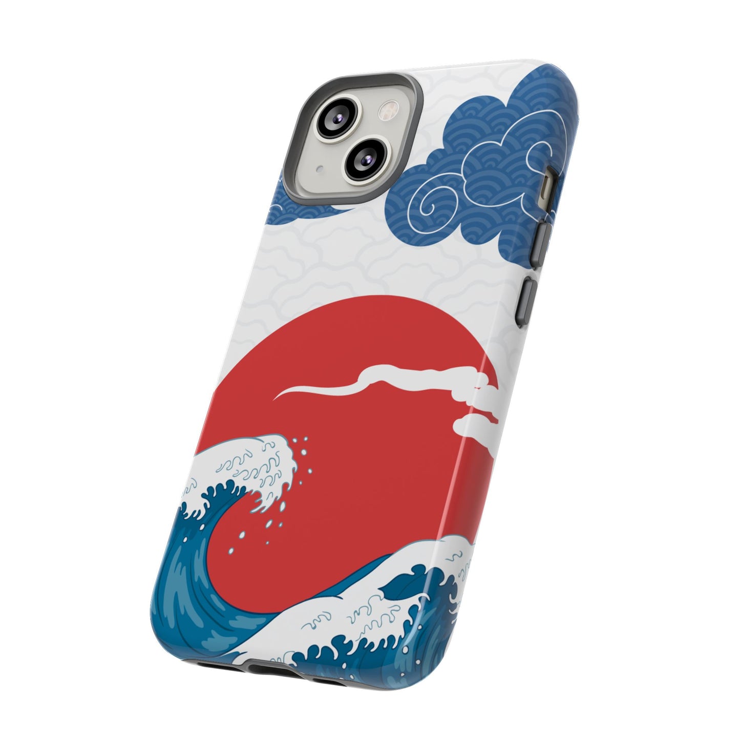 Japanese Wave Phone Case - Tough & Stylish Protection