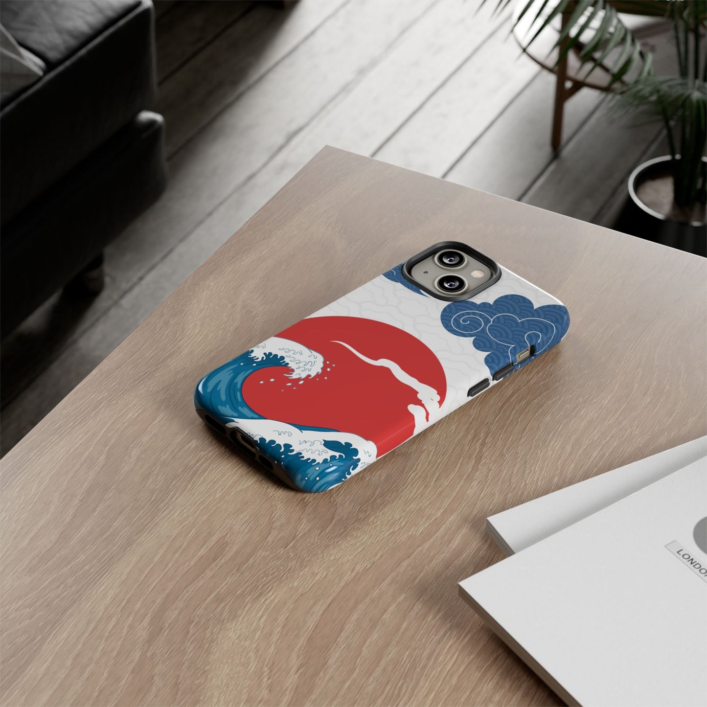 Japanese Wave Phone Case - Tough & Stylish Protection