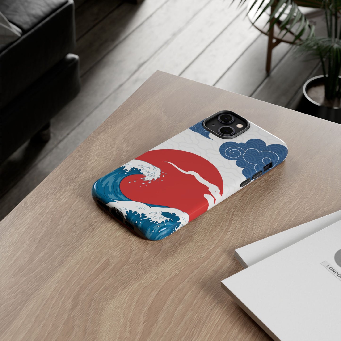 Japanese Wave Phone Case - Tough & Stylish Protection