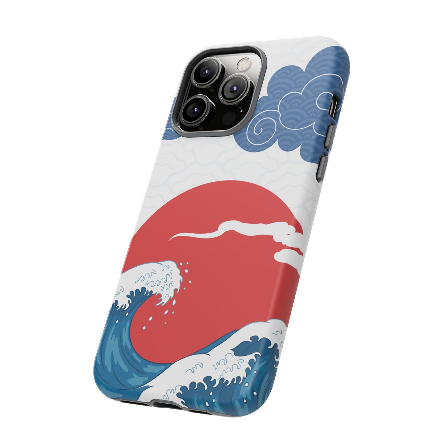 Japanese Wave Phone Case - Tough & Stylish Protection