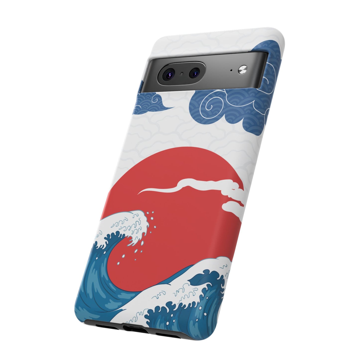 Japanese Wave Phone Case - Tough & Stylish Protection