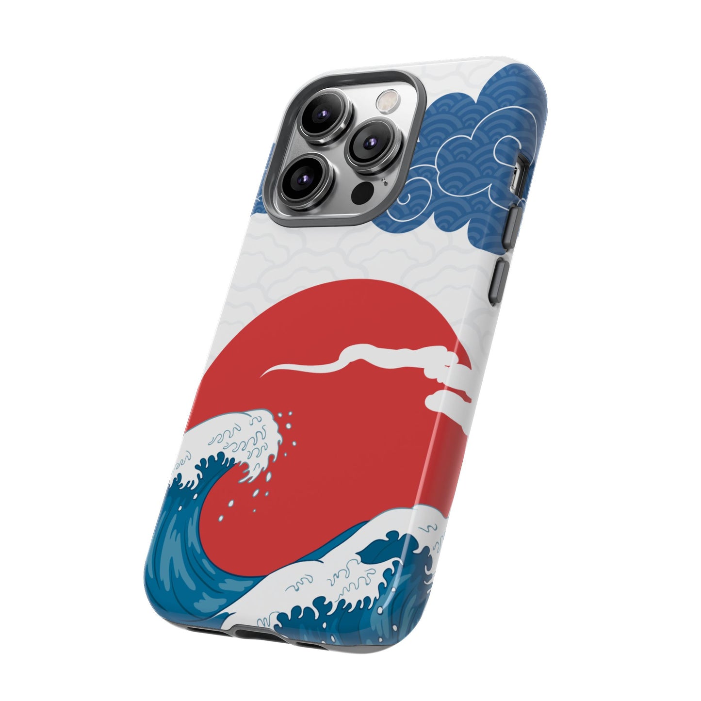 Japanese Wave Phone Case - Tough & Stylish Protection