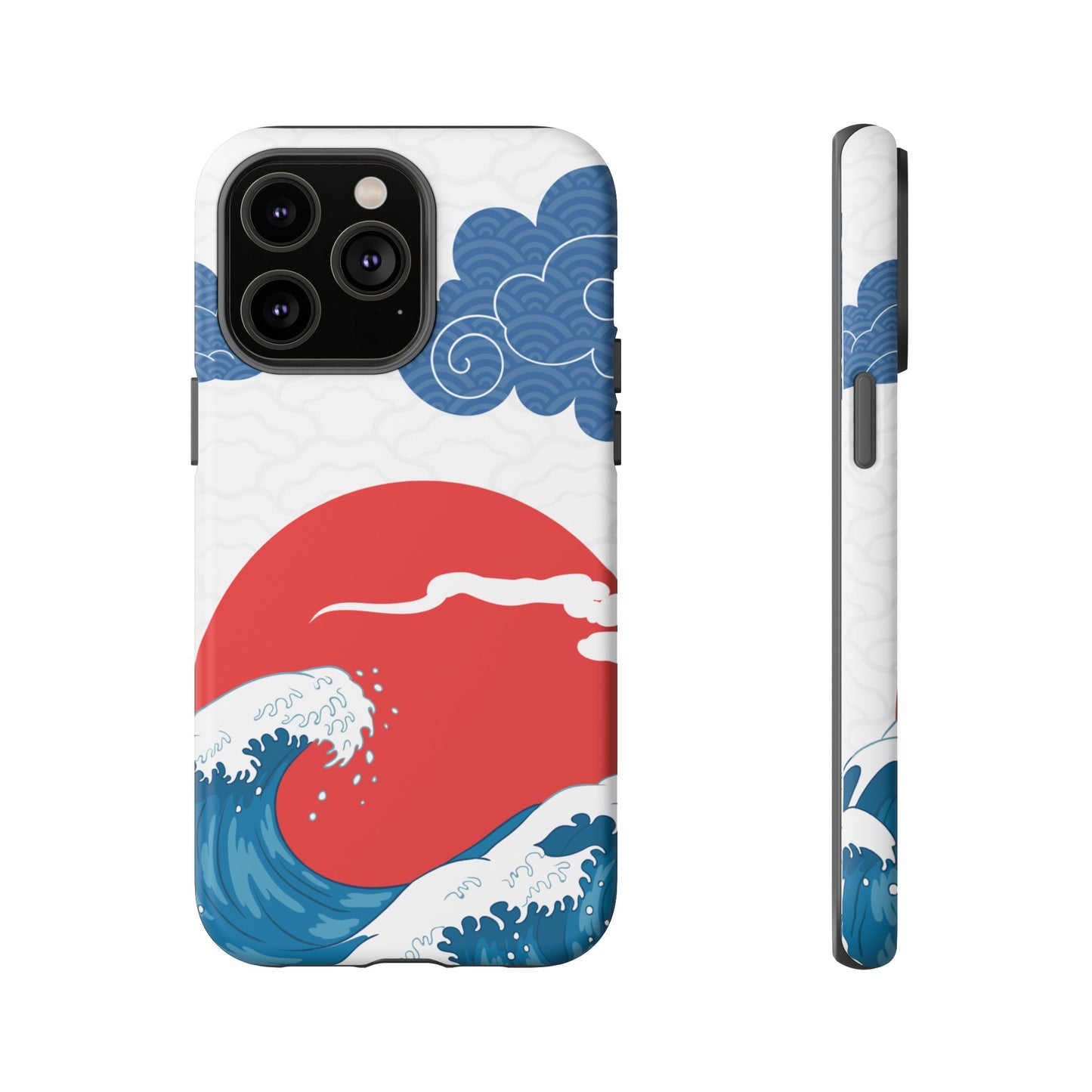Japanese Wave Phone Case - Tough & Stylish Protection