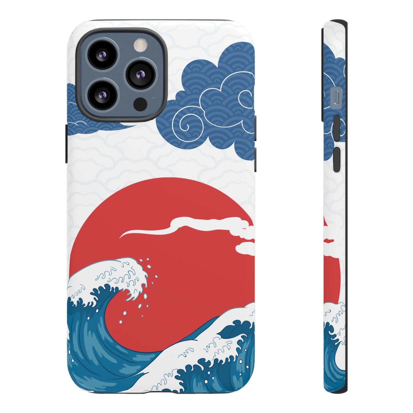 Japanese Wave Phone Case - Tough & Stylish Protection