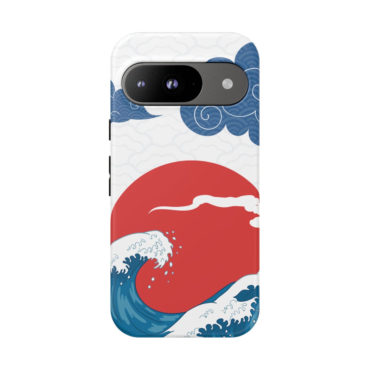 Japanese Wave Phone Case - Tough & Stylish Protection