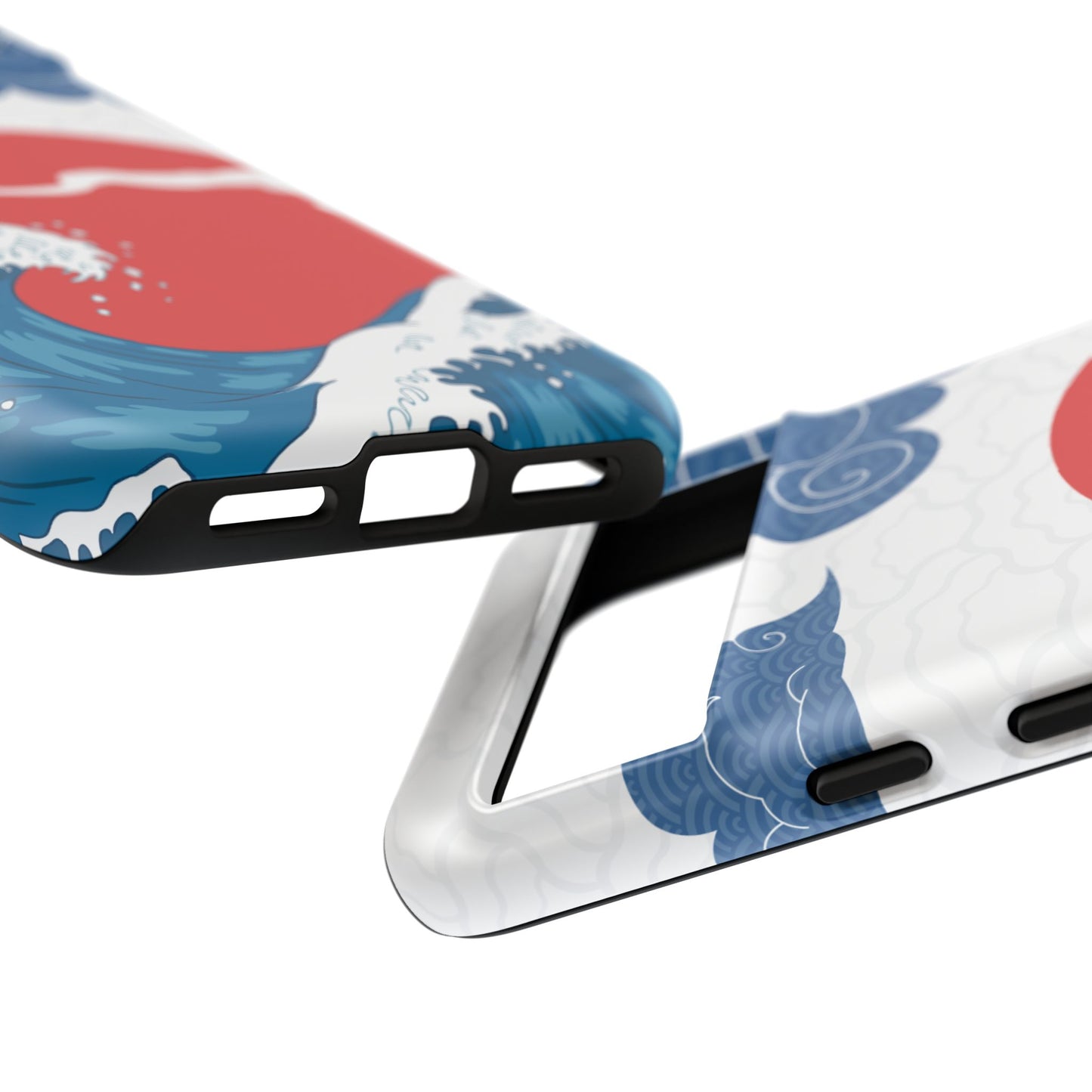 Japanese Wave Phone Case - Tough & Stylish Protection