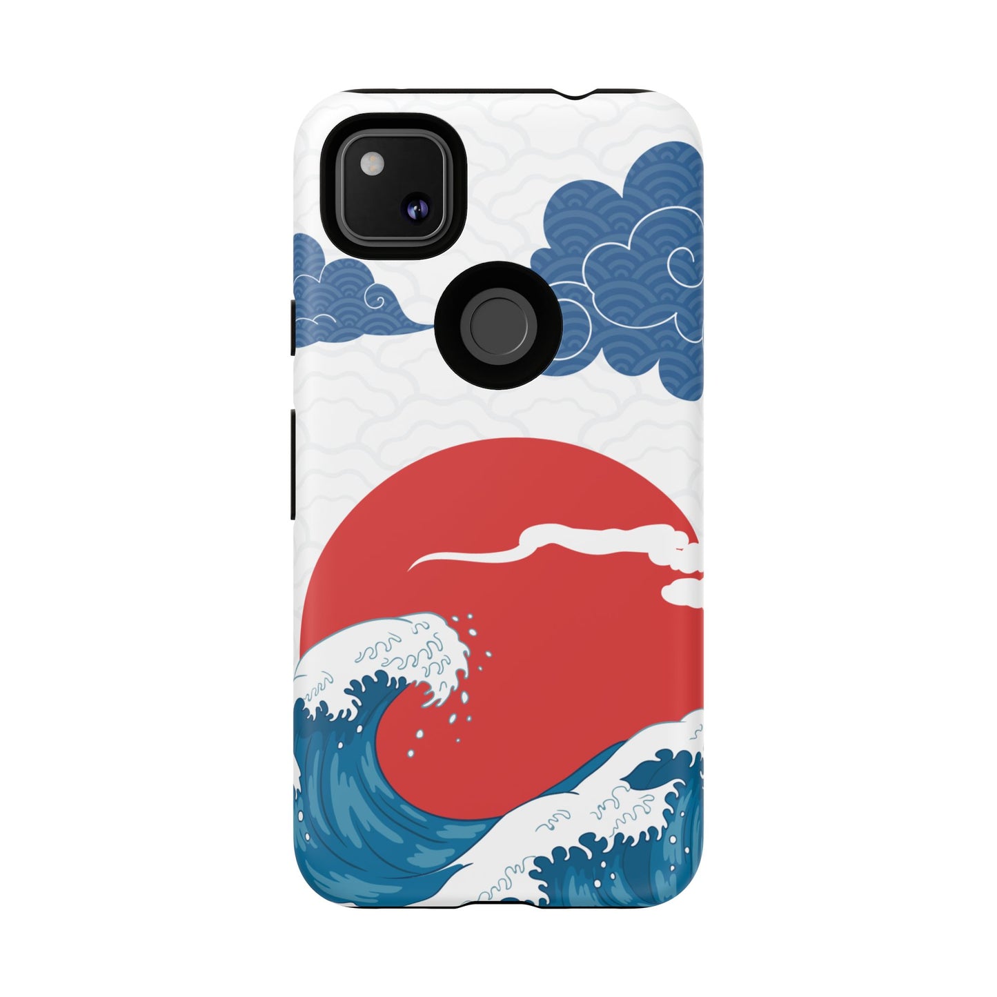 Japanese Wave Phone Case - Tough & Stylish Protection