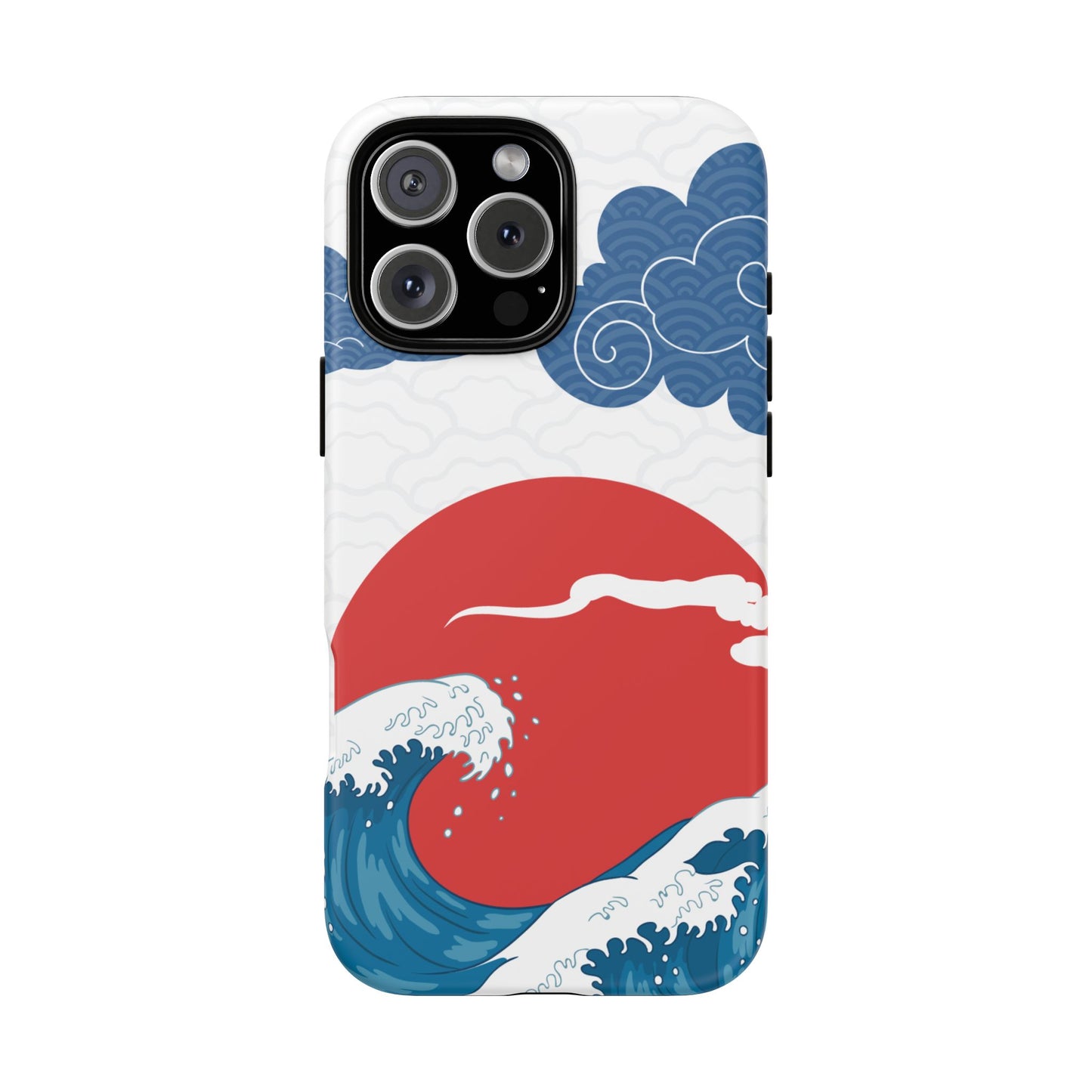 Japanese Wave Phone Case - Tough & Stylish Protection