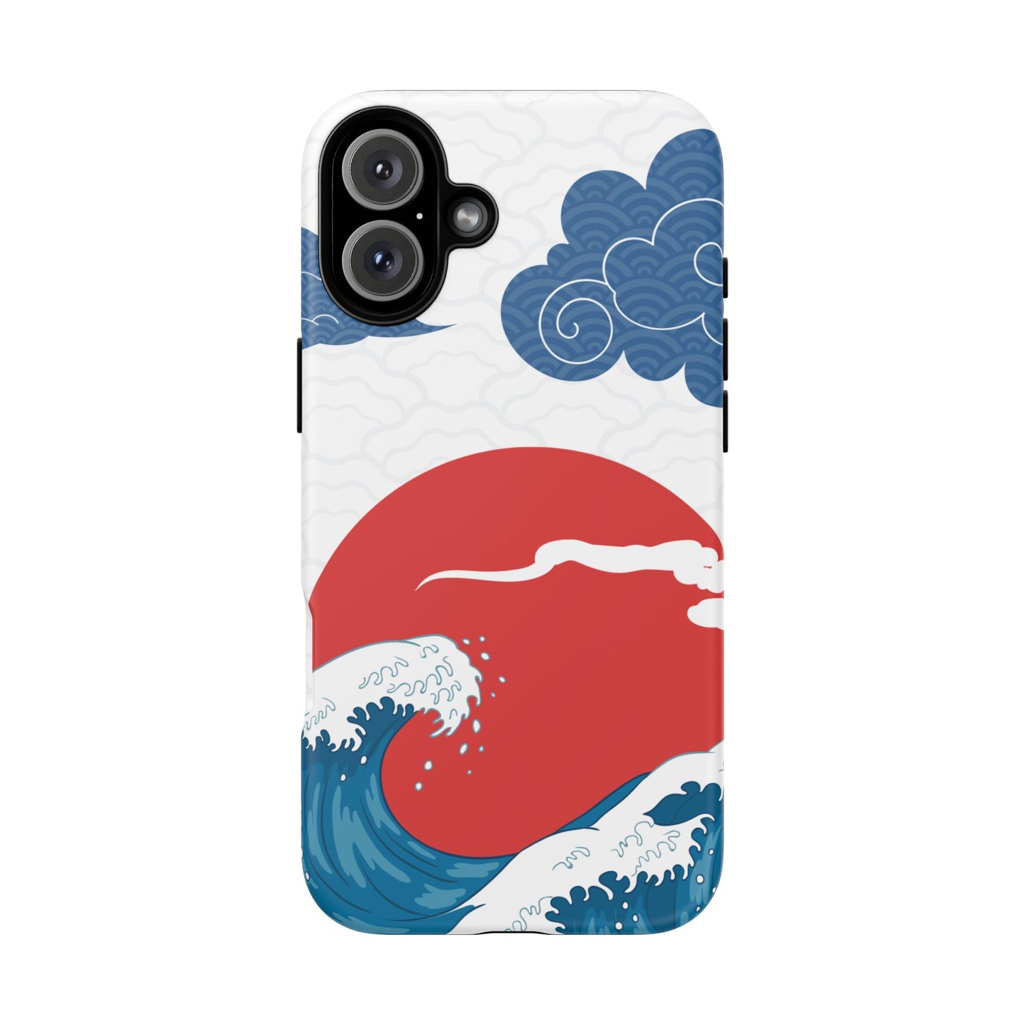 Japanese Wave Phone Case - Tough & Stylish Protection