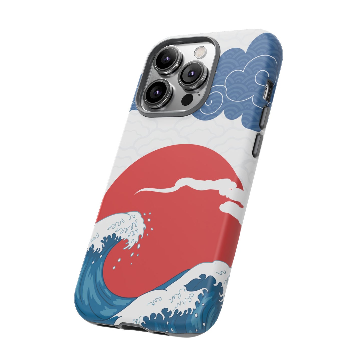 Japanese Wave Phone Case - Tough & Stylish Protection