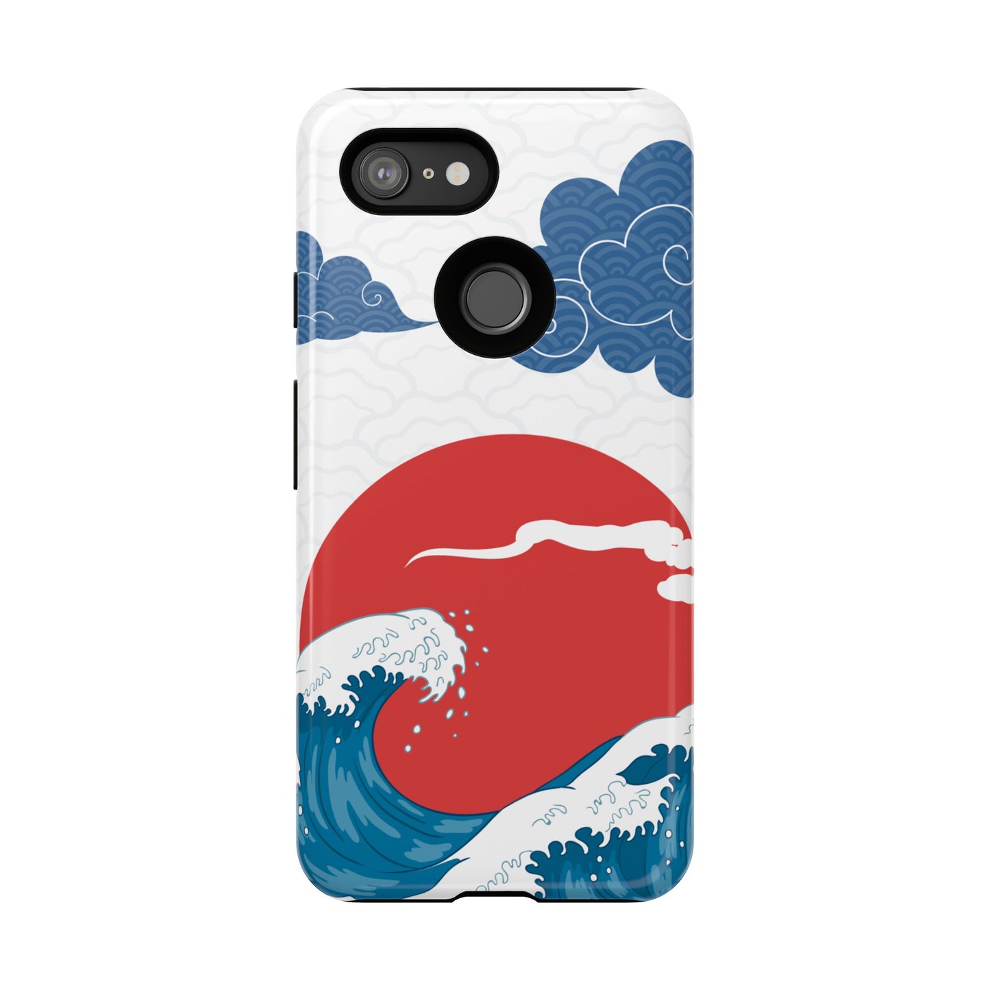 Japanese Wave Phone Case - Tough & Stylish Protection