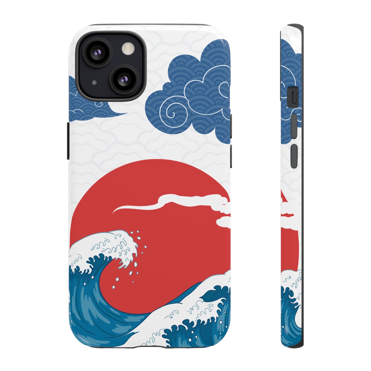 Japanese Wave Phone Case - Tough & Stylish Protection