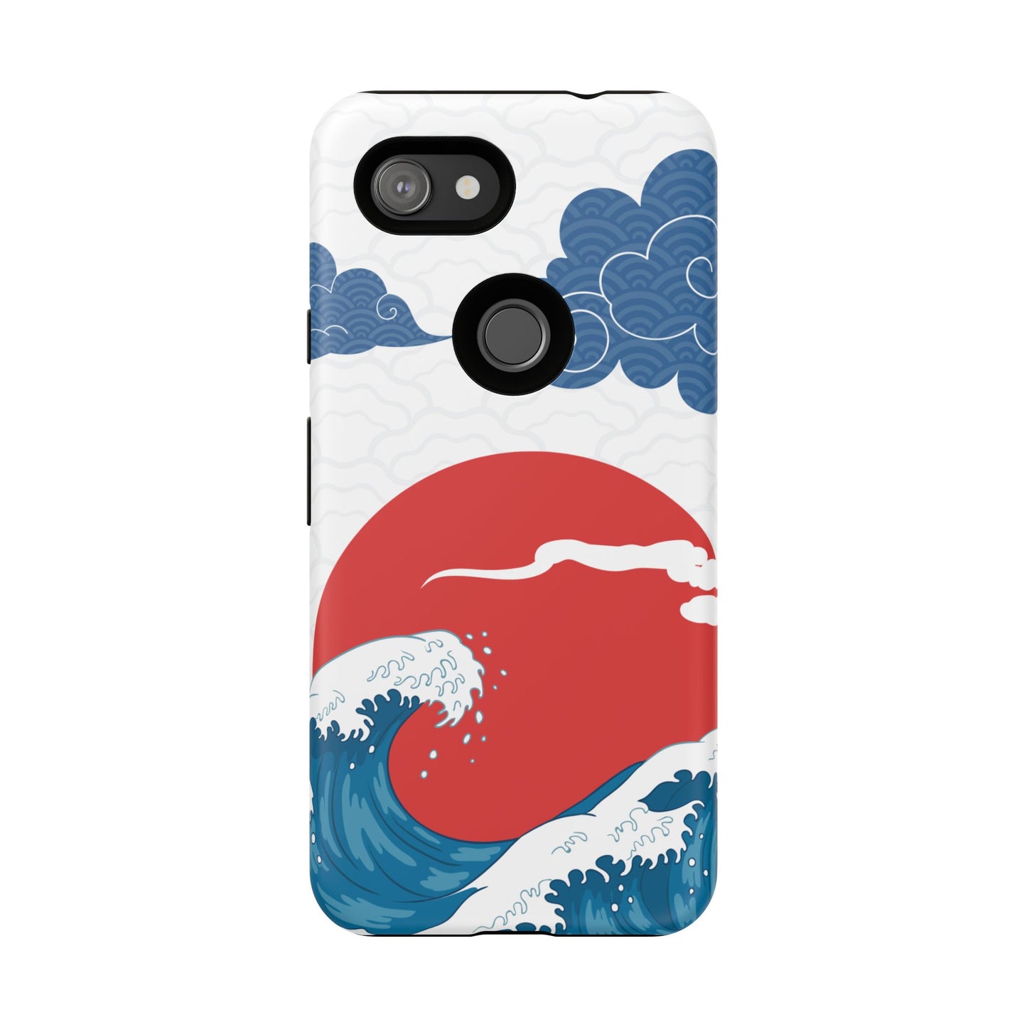 Japanese Wave Phone Case - Tough & Stylish Protection
