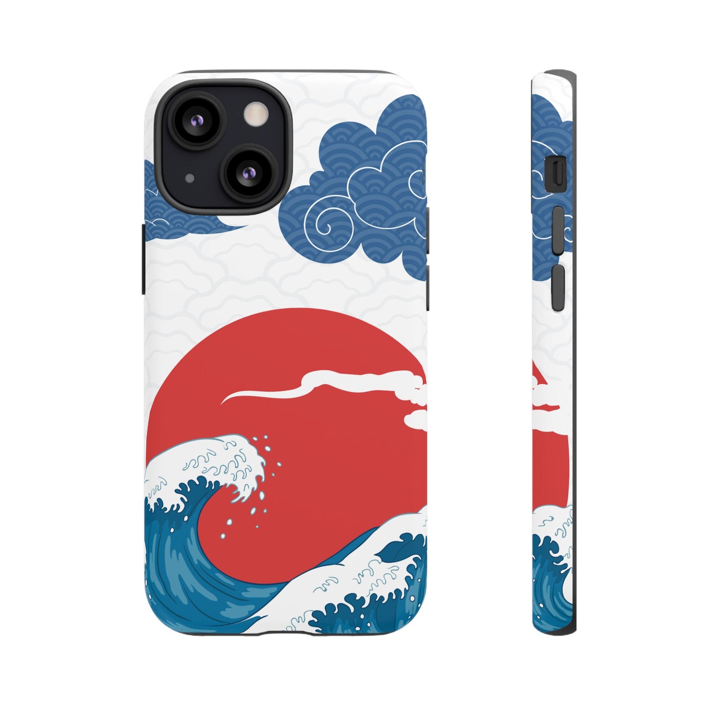 Japanese Wave Phone Case - Tough & Stylish Protection