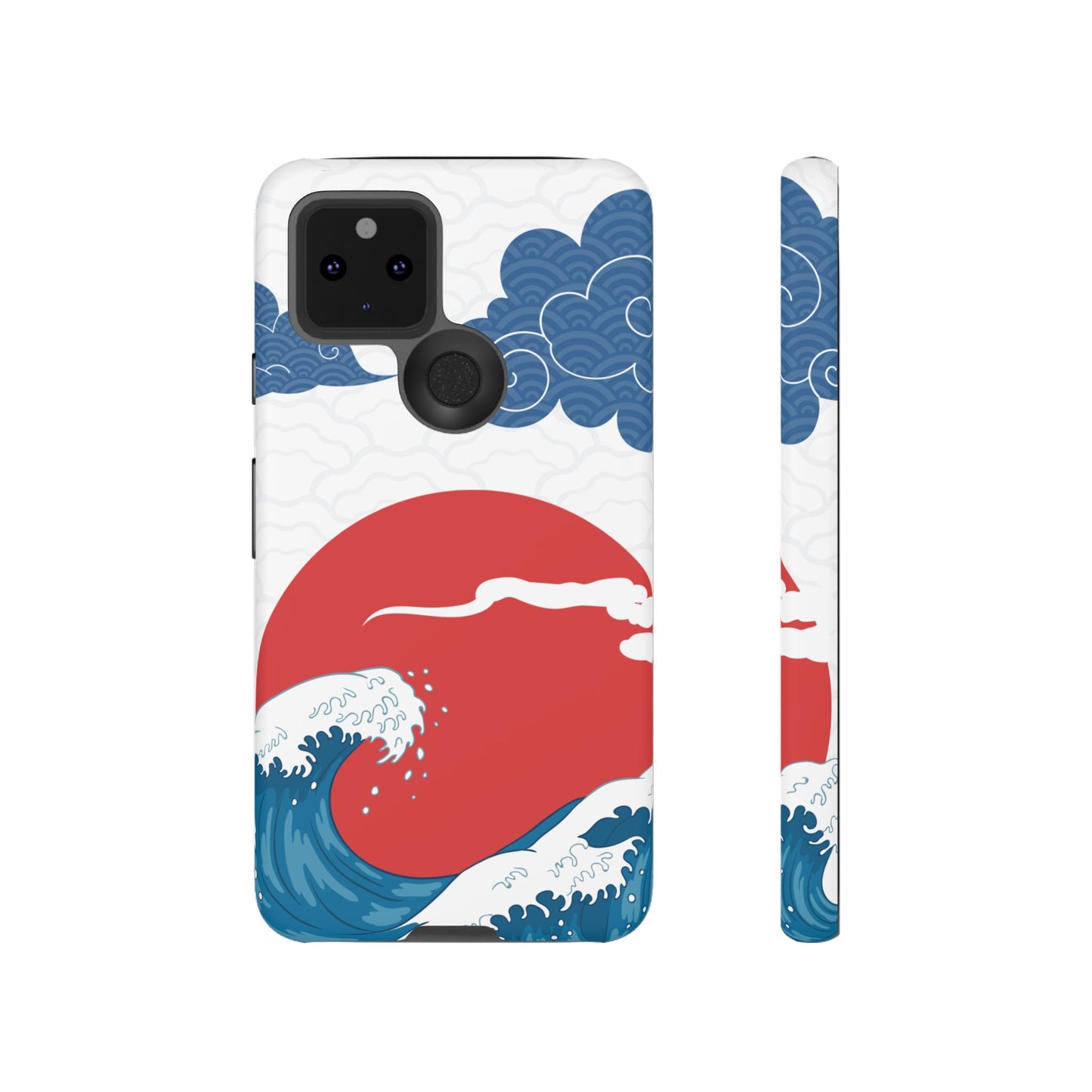 Japanese Wave Phone Case - Tough & Stylish Protection