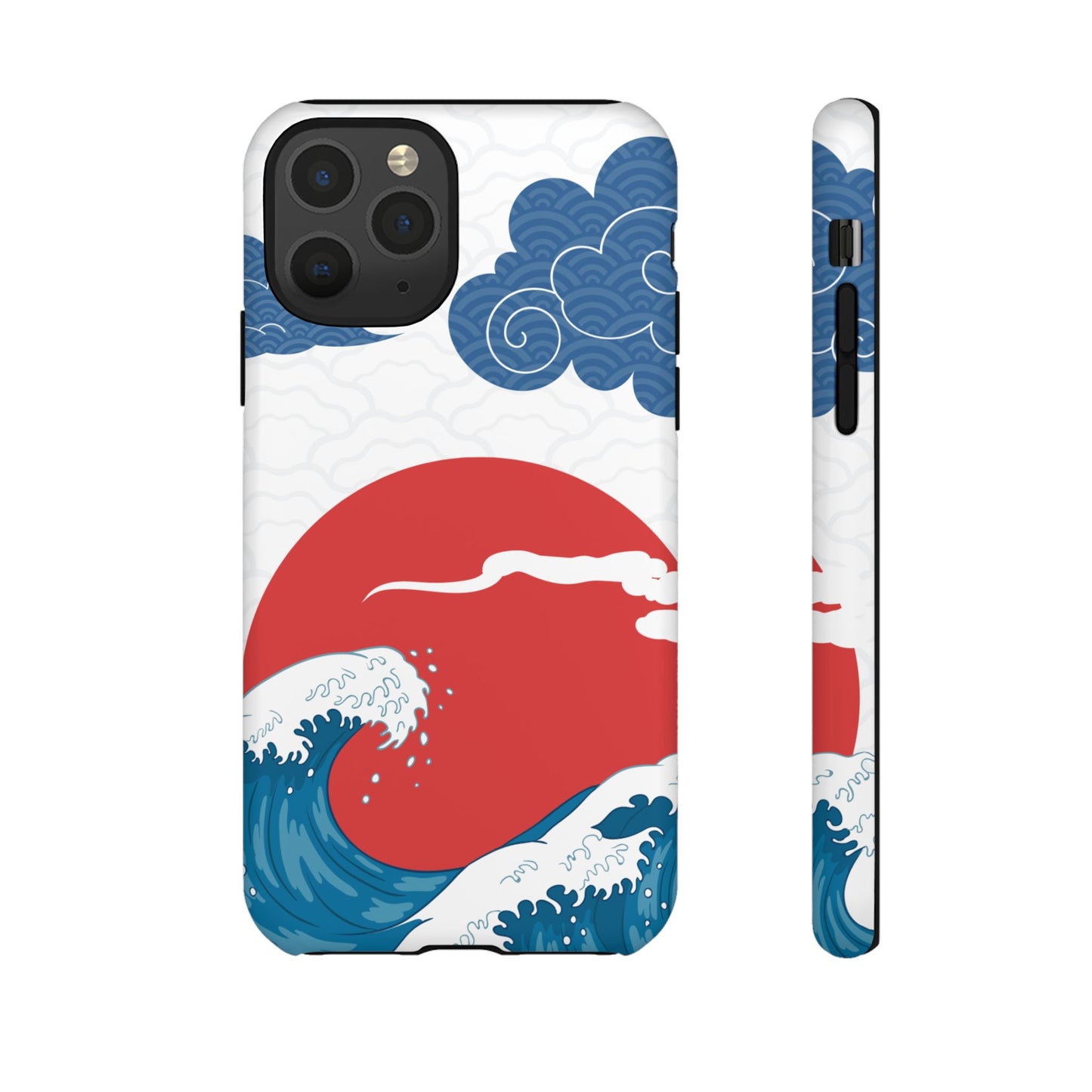 Japanese Wave Phone Case - Tough & Stylish Protection