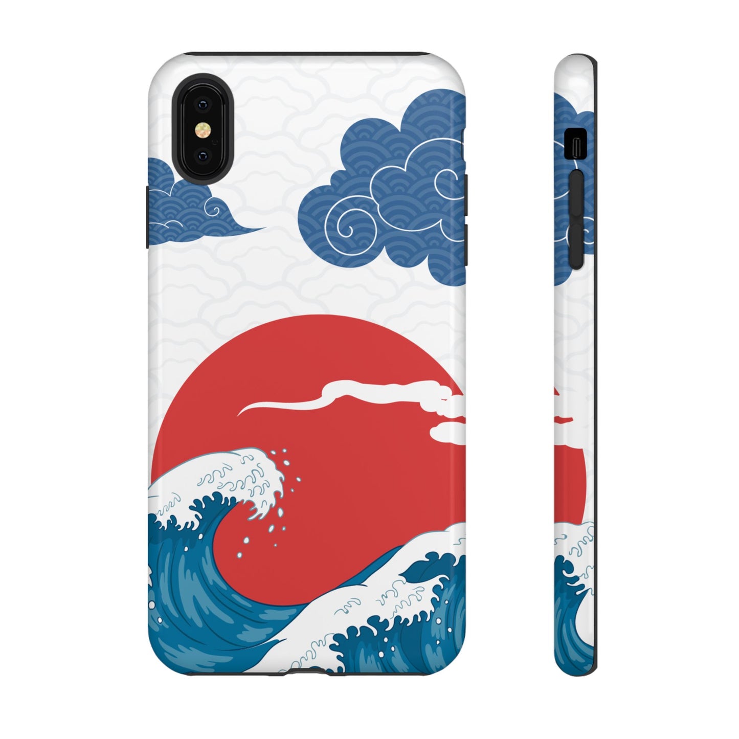 Japanese Wave Phone Case - Tough & Stylish Protection