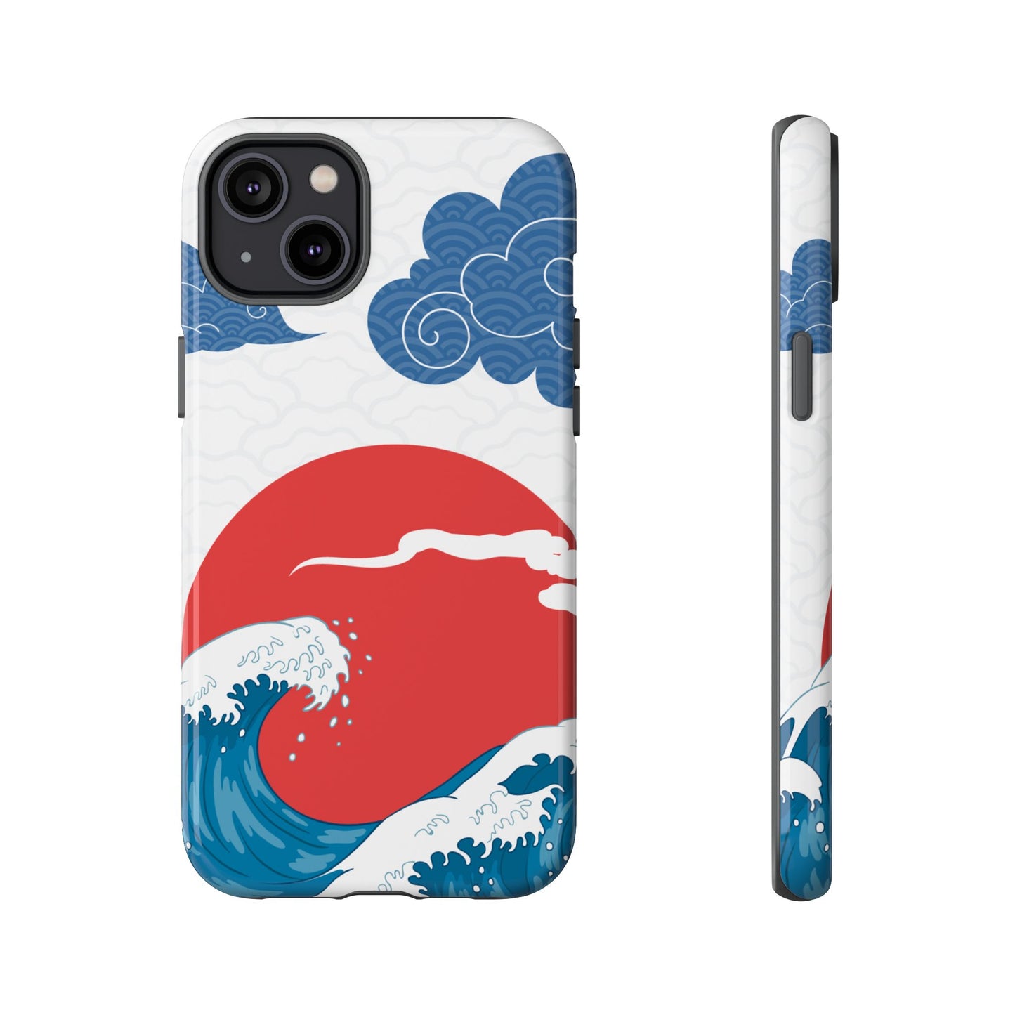 Japanese Wave Phone Case - Tough & Stylish Protection