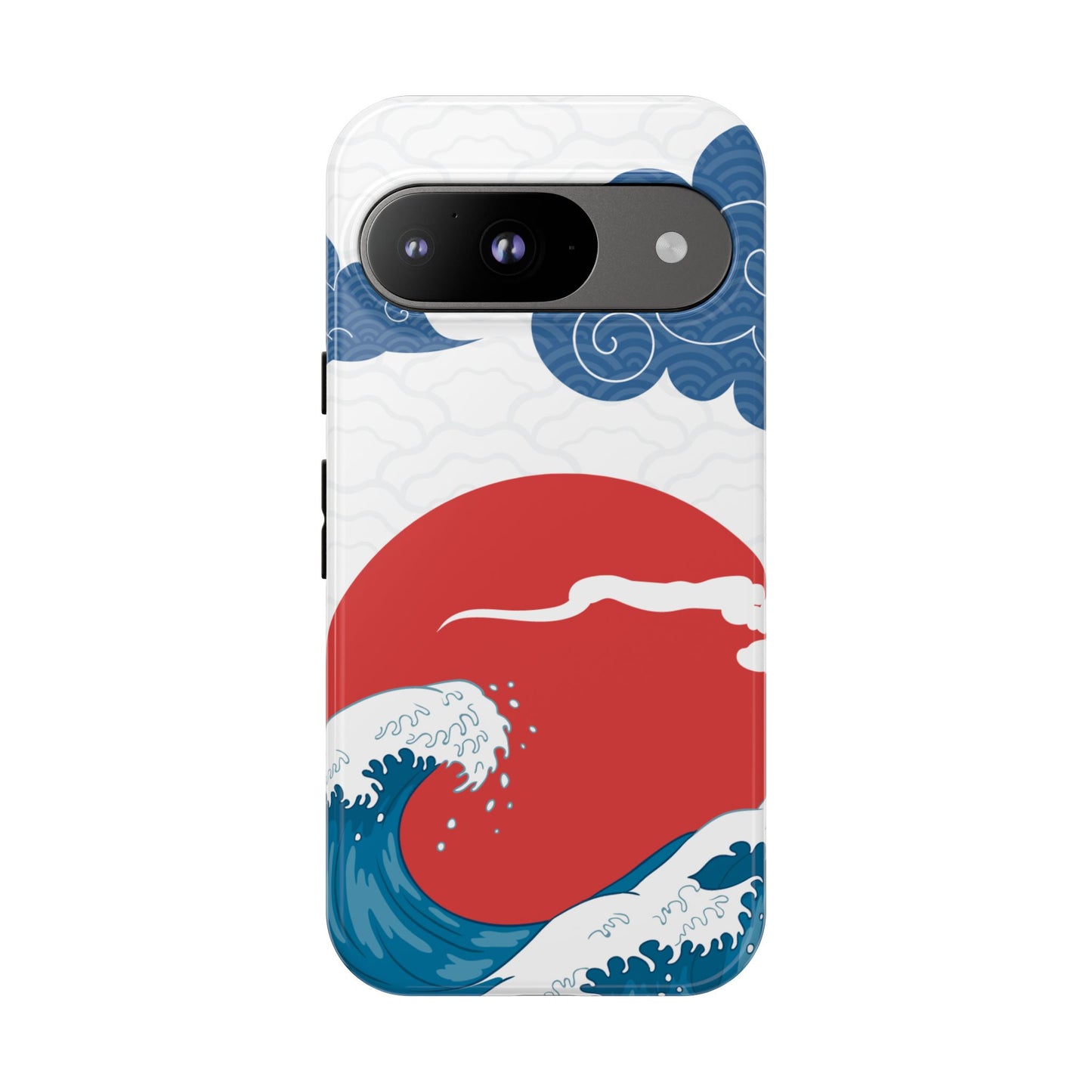 Japanese Wave Phone Case - Tough & Stylish Protection