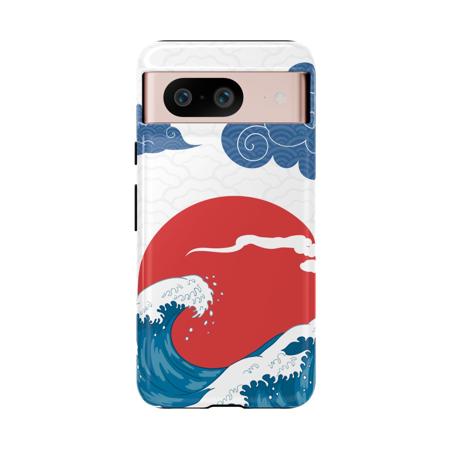Japanese Wave Phone Case - Tough & Stylish Protection