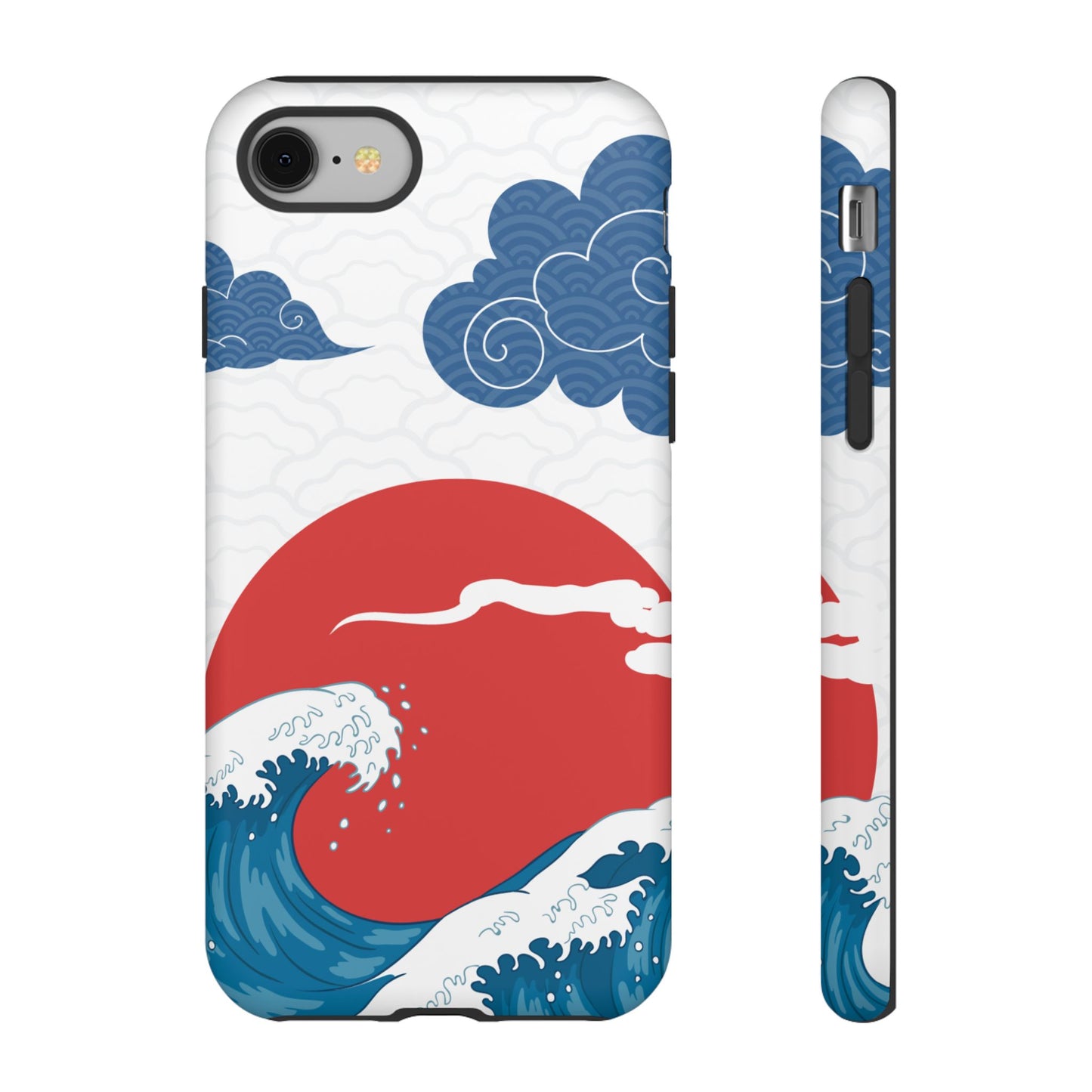 Japanese Wave Phone Case - Tough & Stylish Protection