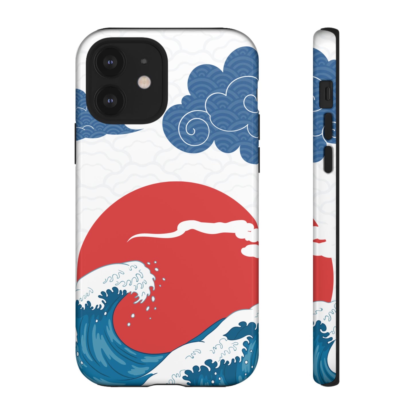 Japanese Wave Phone Case - Tough & Stylish Protection
