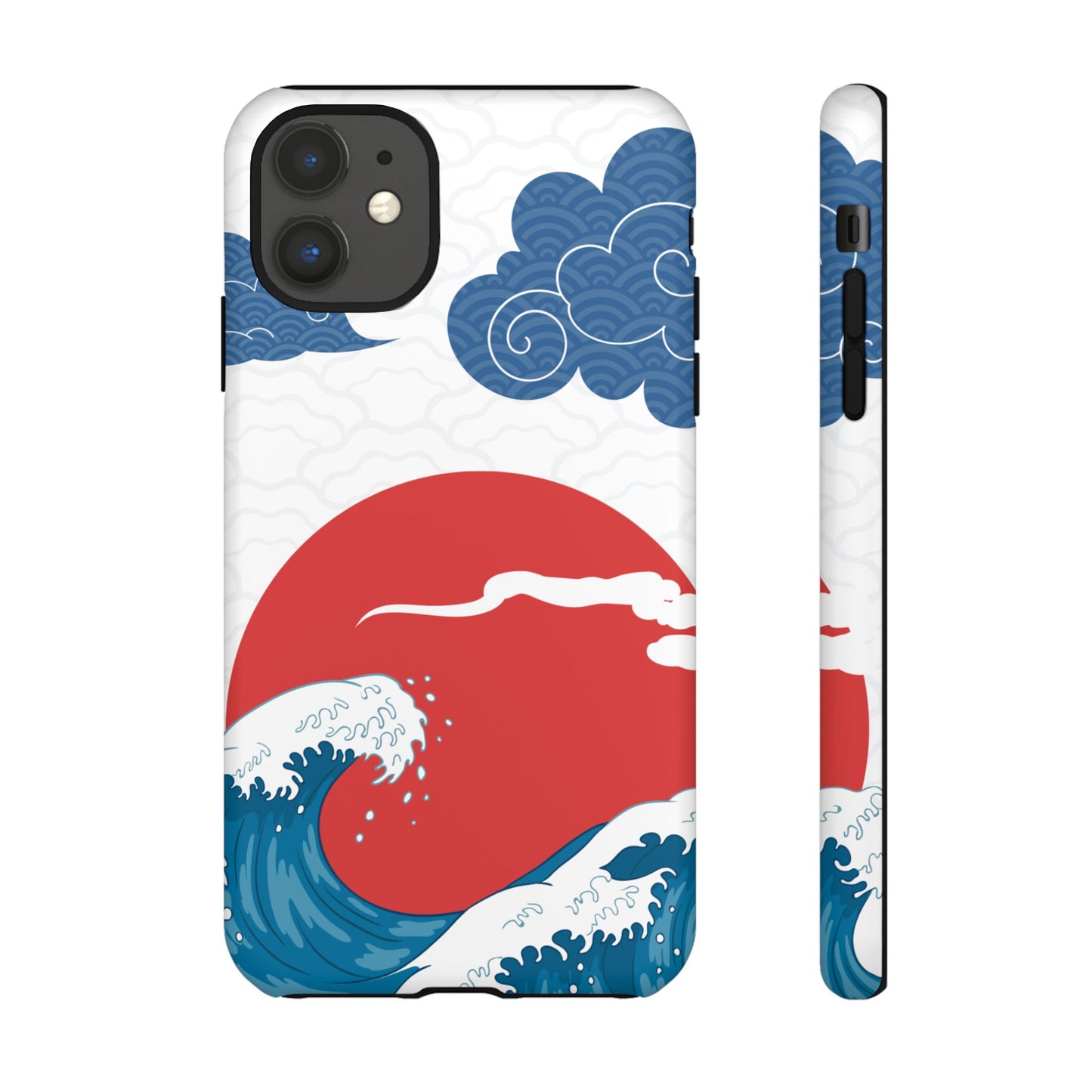 Japanese Wave Phone Case - Tough & Stylish Protection