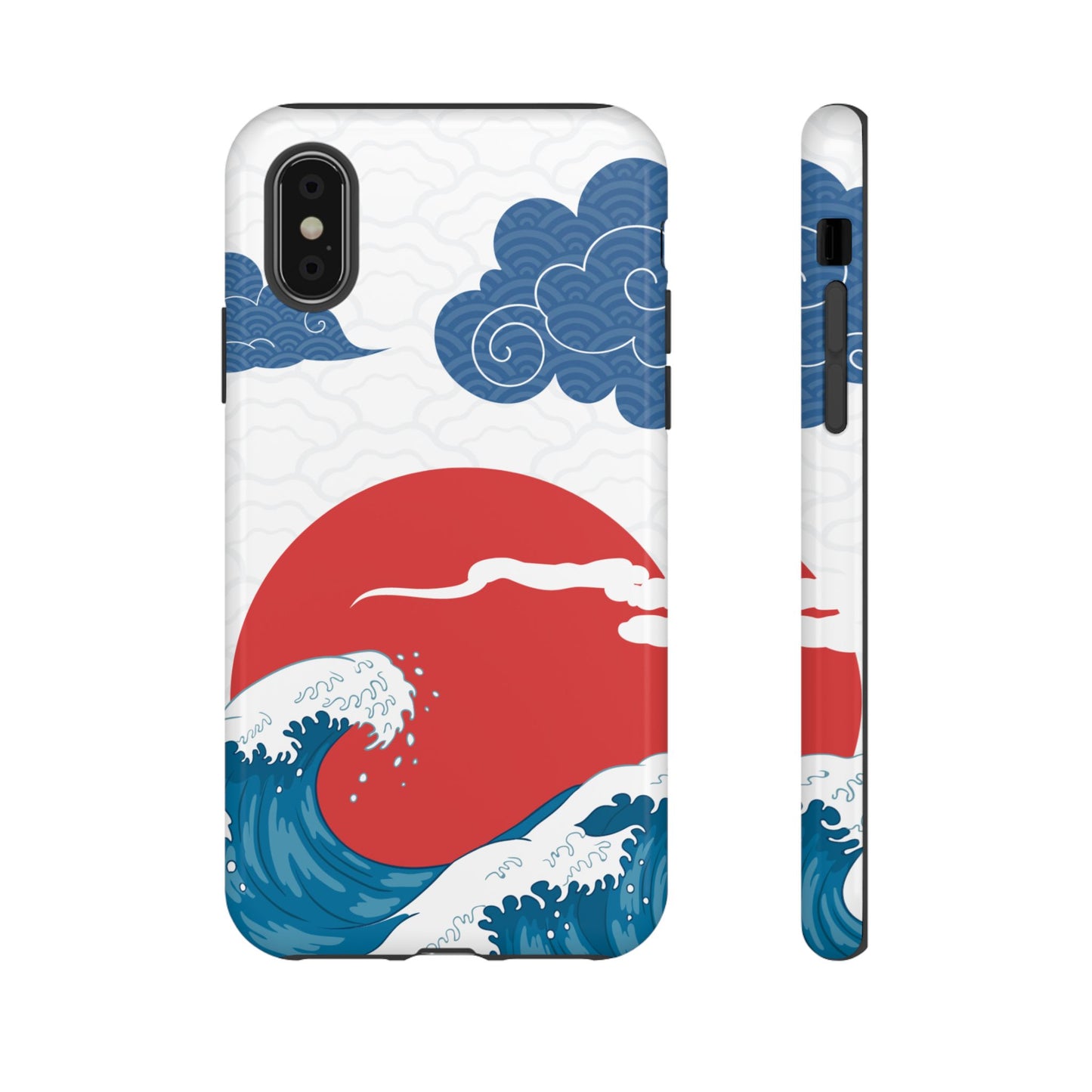 Japanese Wave Phone Case - Tough & Stylish Protection