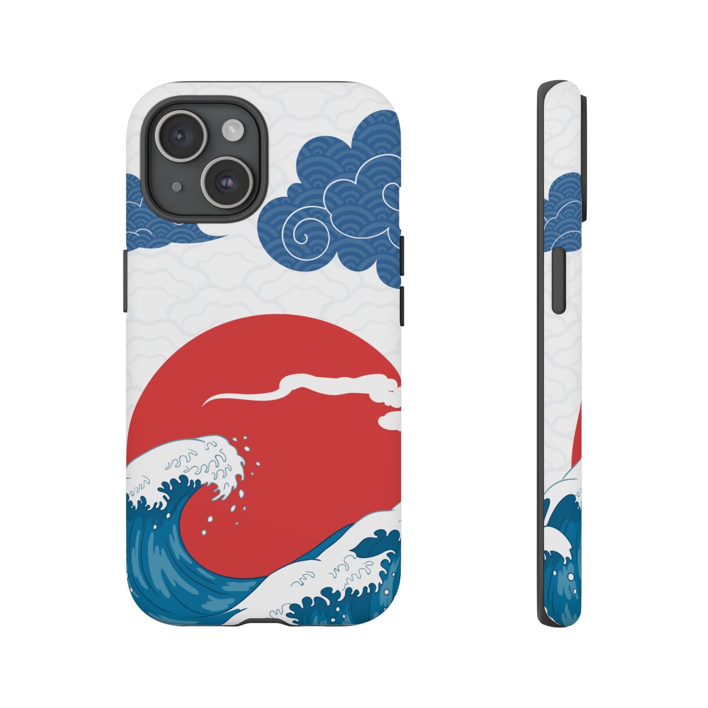 Japanese Wave Phone Case - Tough & Stylish Protection